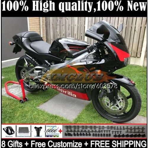 RS125R For Aprilia RS 125 RS4 RS-125 RS125 99 01 02 03 04 05 52CL.143 RSV125 R 1999 2000 2001 2002 2003 2005 Fairing black red