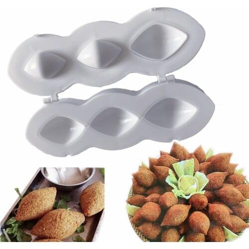 New Manual Meatball Maker Kibbeh Express Plus Rolls Meatloaf Mold Minced Meat Processor Cake Desserts Home Kitchen Tools