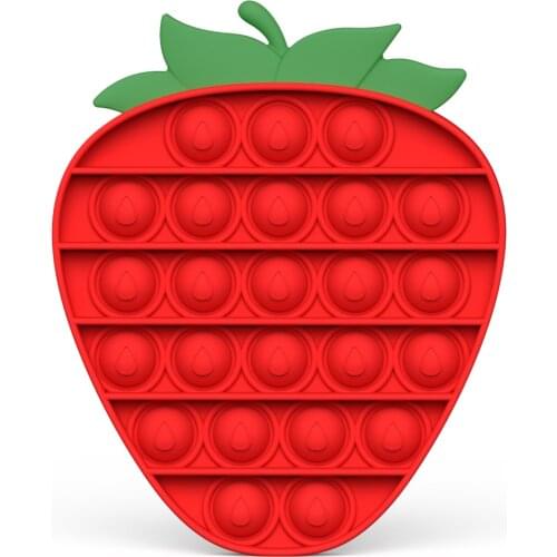 Stress Relief Squeeze Rainbow Pop Fidget Toys for Kid Squishy Sensory Anti Stress Game Hand Simple Dimple Fidget Relax Toy