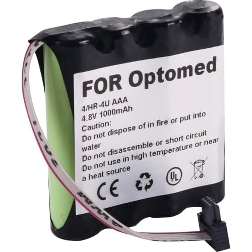 High Quality Imported 4/HR-4U AAA Battery Cells SMARTSCOPE M5 Battery For Optomed SMARTSCOPE M5 Hand-held Fundus Camera Battery