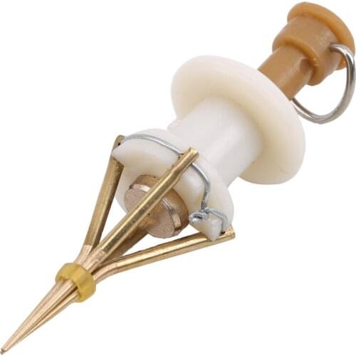 1PCS Portable Fishing Baits Lightweight Clip Fishing Lures Professional Earthworm Bloodworm Clip Fishing Tackle Accessory