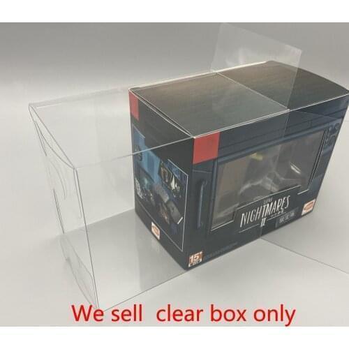 10pcs PET Transparent display box for SWITCH NS Little Nightmare 2 Limited Edition game storage collection box