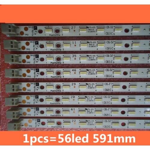 4pcs/lot LCD-52LX530A 52LX830A LED backlight E129741 article lamp 1pcs=56led 591mm
