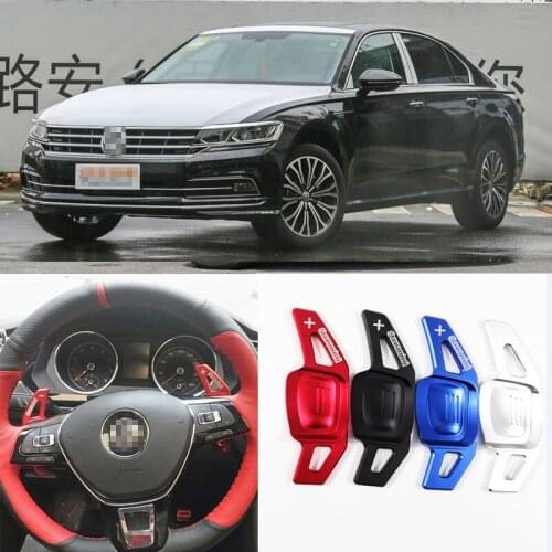 Car Accessories Aluminum Steering Paddle Shifter Extension For VOLKSWAGEN PHIDEON 16-18 Car-styling