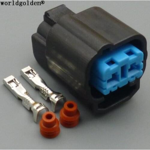 Worldgolden 2pin 6189-0552 Automotive Connector Sensor Plug For Accord Fit Civic Odyssey CRV Gearbox Transmission