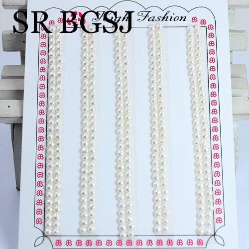 Free Shipping 2.5-3mm 150pairs Natural 3A Grade White Button Freshwater Pearl Half Hole Drilled DIY Earring Pendant Beads