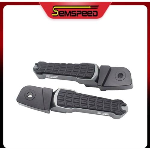 For Honda CBR600RR CBR1000RR CBR250R CBR300R CBR650F CBR500R VFR1200F SEMSPEED CNC Motorcycle Rear Passenger Foot Pegs Pedals
