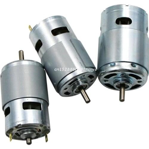 Electric Fan Alloy Motor 775/795/895 High Torque Ball Bearing 12V Micro DC Motor Car Wash Pump Replacement Accessories Dropship