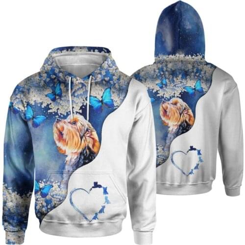 CLOOCL Graphic Flowers Hoodies Animals Dogs Corgi 3D Prined Men Clothing Unisex Pullover Tops Women Harajuku Hoodie Streetwear