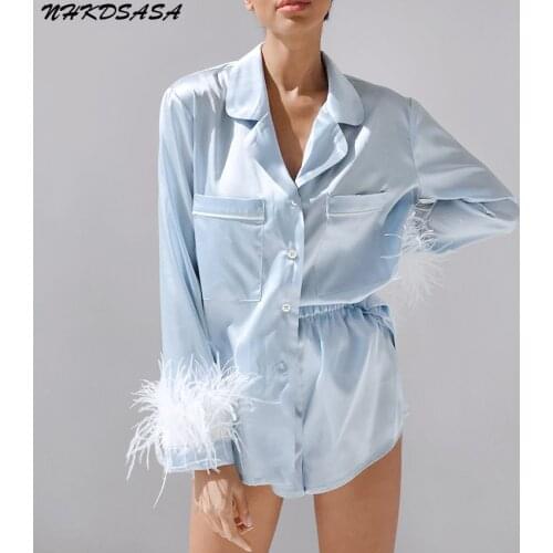 NHKDSASA Women's Long Sleeve Pajamas