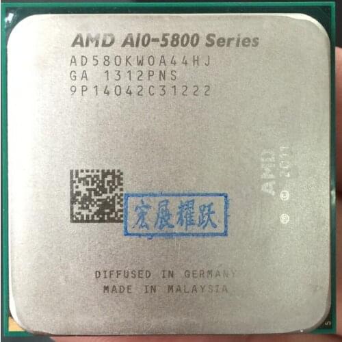 AMD PC computer CPU GPU VideA-Series APU X4 A10-5800K A10 5800K FM2 Quad-Core CPU 100% working properly Desktop Processor
