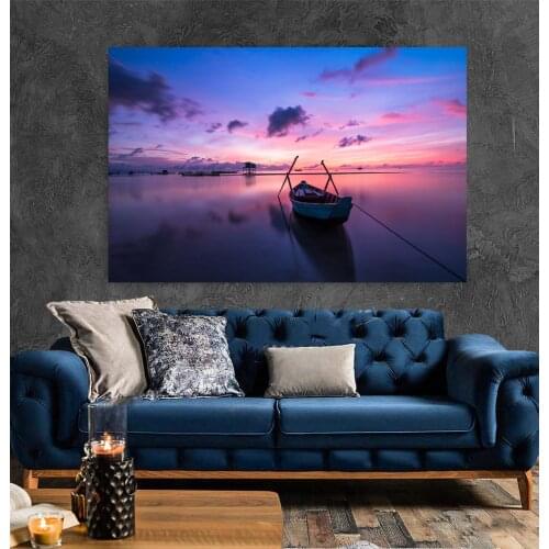 PRESTIJHOME Nature Landscape Theme with Decorative Canvas , Interesting, Curious, Hobby, Painting, Decoration, Fast Delivery