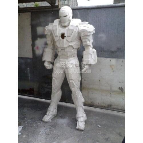 War Machine Helmet Armor 1:1 Wearable 3D Paper Model Cosplay