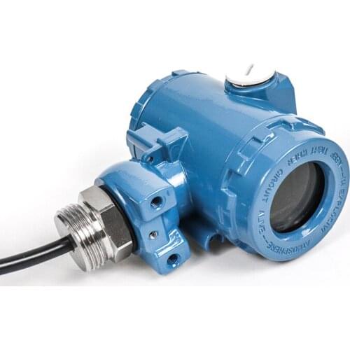 LCD 4-20mA 100m level transmitter digital analog fuel level sensor underground water tank