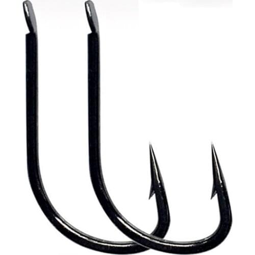 30pcs 1#-11# high Carbon Steel Fishing Hook Fishhooks Durable Pesca Jig Head Fishing Hooks Flat head Carp Fishing Tackle