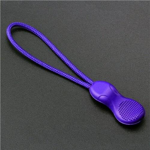 500pcs Zipper Puller End Fit Rope Tag Fixer Zip Cord Tab Replacement Clip Broken Buckle for Sewing Clothes Travel Bags