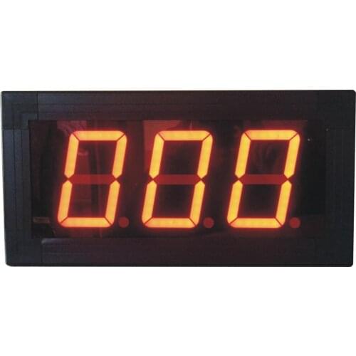 Large screen double-sided LED digital display speedometer display meter speedometer code meter DC0-10V or 4 20MA input