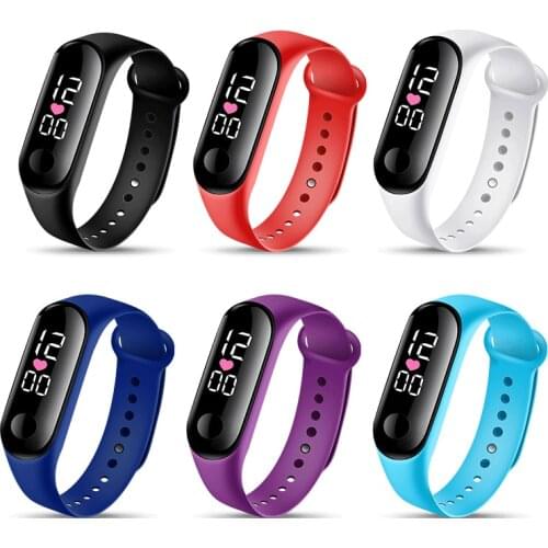 Sport Kids Watch Waterproof Watches For Children Fashion Digital Wristwatch Electronic Clock For Girls Boys montre pour enfant