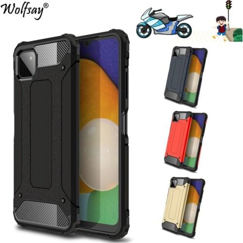 Case For Samsung Galaxy A22 5G Case Bumper TPU+PC Hybrid Hard Armor Back Cover For Samsung A22 5G Phone Case For Samsung A22 5G