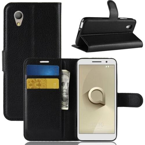 Alcatel 1 Case Flip 5.0 Luxury Wallet PU Leather Phone Case For Alcatel 1 5033D 5033 5033A 5033Y 5033X ALCATEL1 Case Back Cover