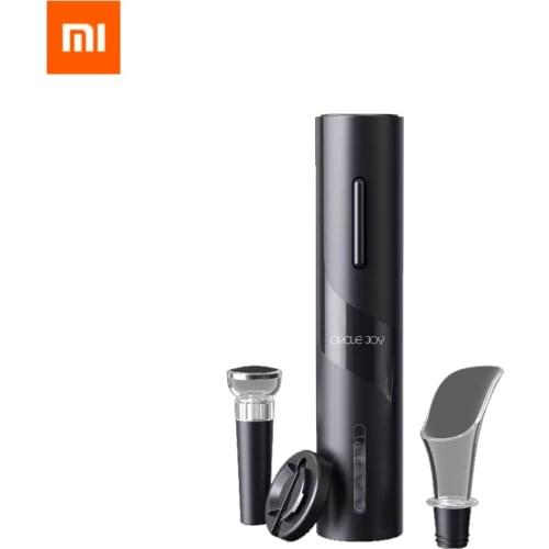 CircleJoy Multifunction Wine Bottle Opener Set Bottle Opener Corkscrew Foil Cutter Base Cork Wine Stopper Fast Decanter Wine Set