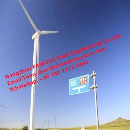 Hot galvanized steel tubular lattice tower for electrical power telecommunication antenna distribution