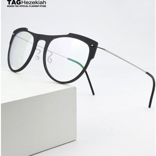 2020 Round optical glasses frame women eyeglasses brand TR90 transparent Retro eye glasses frames for men spectacle frames 6557