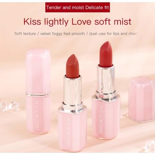 New Lipstick Long Lasting Moisturizing Lipstick Lip Glaze Matte Lightweight Lip Gloss Lips Makeup Cosmetics TSLM1