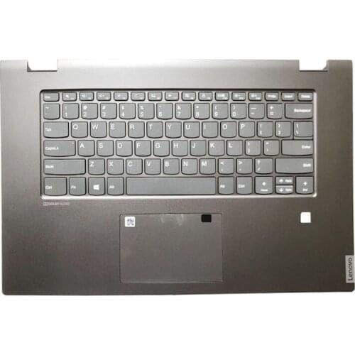 Laptop Palmrest With US Layout Keyboard With Touchpad For Lenovo C340-15 Flex 15 Flex 6-1670