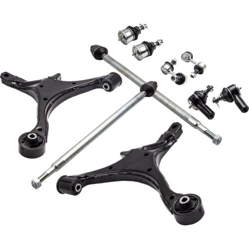 Suspension LH RH Control Arm & Sway Bar For Honda CR-V 2002-2006 2WD 10 Pcs K90454 w/ Bushings