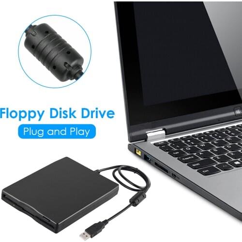 Portable 3.5 inch USB Mobile Floppy Disk Drive 1.44MB External Diskette FDD for Laptop Notebook PC