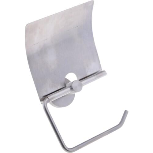 Heavy Duty 316 Stainless Steel Brushed Bathroom Paper Holder Polished Toilet Roll Tissue Holder