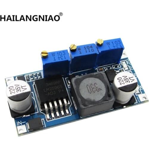 BO-01 10PCS LM2596 LED Driver DC-DC Step-down Adjustable CC/CV Power Supply Module