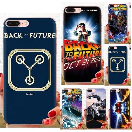 TPU Cases Back To The Future For Samsung Galaxy S9 S10 S20 Plus Ultra S6 S7 S8 Edge Plus