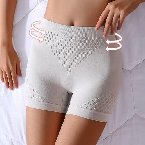 Women Safety Short Pants Summer High Waist Anti Chafing Soft Boyshorts Panties Plus Size Seamless Boxers for Women Underwear