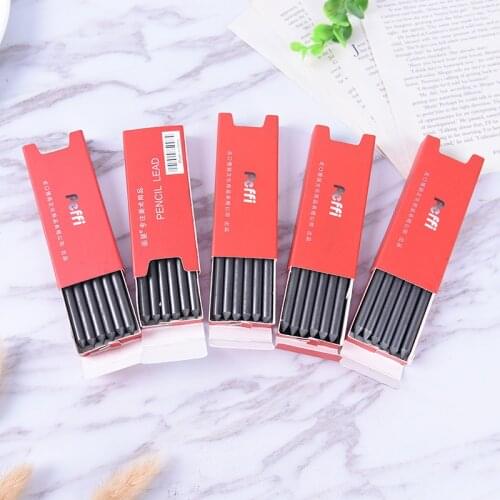 1 Box 5.6mm Mechanical Lead Auto Clutch Pencil Holder Refill HB 2B 4B 6B 8B 6Pcs