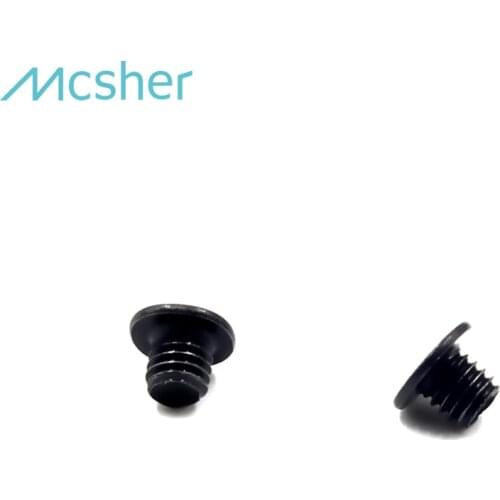 100pcs M3 x 3mm Laptop Notebook Screw Phillips Flat Wafer Head Black Zinc