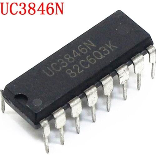 5PCS UC3846N DIP16 UC3846 DIP 3846 DIP-16 new and original IC