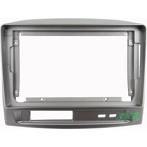 Double Din Car Audio Frame Car Radio Fascia,gps navigation fascia panel is suitable for 2004 TOYOTA VIOS (9INCH)