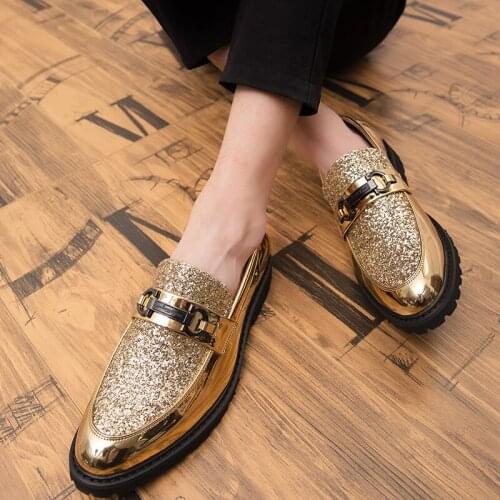 Bomlight Mens Leather Shoes