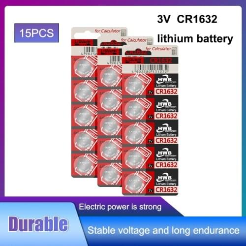 Cr1632 3v 15 X original brand new for maxell battery for button cell coin batteries for watch computer cr 1632