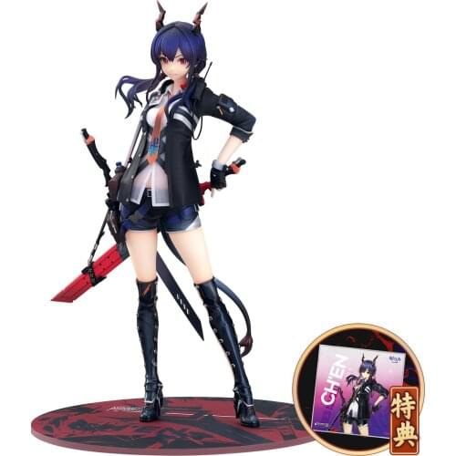 Pre-Sale Arknights Ch'en Anime Game Model Ornamenten Speelgoed Anime Figuren Collectibles Model Speelgoed