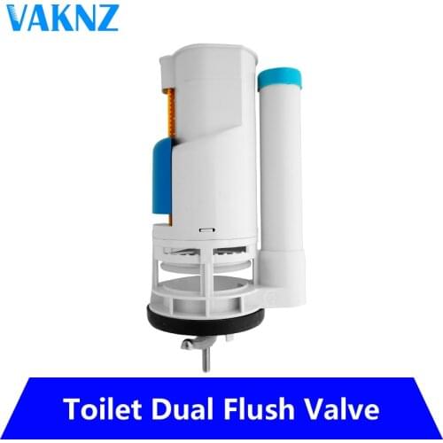 18.5cm(7.28inch)small size Toilet tank fittings valve Dual-flush toilet valve Suitable for one-piece toilet