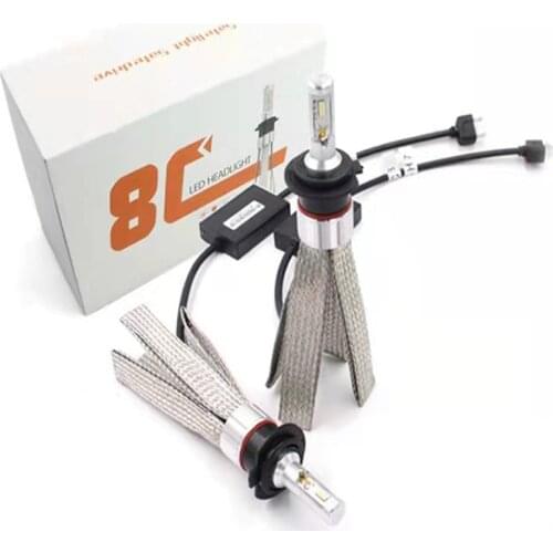 H15 LED H7 Canbus H7 LED H11 H4 H1 Auto H7 Car Headlight 9012 HIR2 HB3 HB4 9005 9006 H8 80W 8000LM Automobile Bulb Lamp LED H4