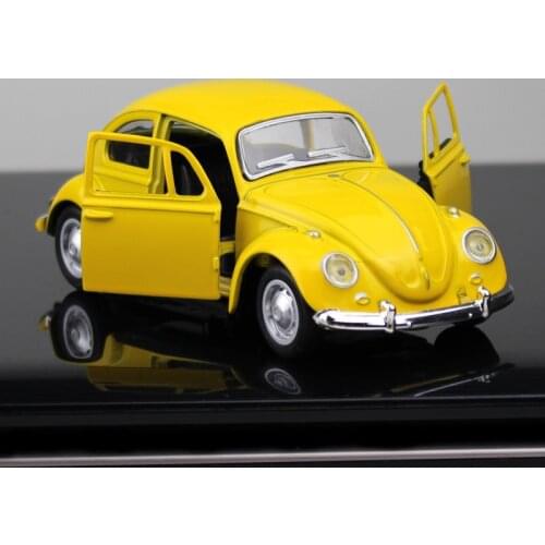 Vintage Beetle Diecast Pull Back Car Model Toy Children Gift Decorations Conveni Toy Vehicles Car Model Miniature Scale Model