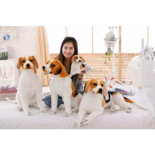 Simulation Spotty Dog Plush Toys Kawaii Kneeling Lying Animal Dog Pillow Stuffed Toys For Children Valentines Gift Room Decor