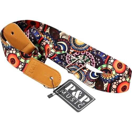 Music Acoustic Electric Guitar Shoulder Strap Adjustable Bass Nylon Belt Musical Stringed Instruments