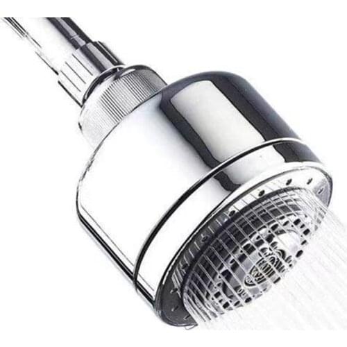 Shower Head Stainless Steel Shower Head Multifunction Pressurized Water Saving Bathroom Rain Spa Round Handheld Shower Head