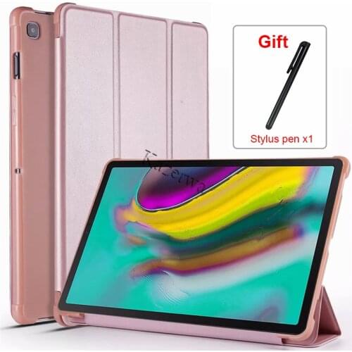 New Tablet case for Samsung Galaxy Tab A7 10.4" 2020 SM-T500 SM-T505 PU Leather Tri-fold protective sleeve Soft Cover Ultra thin