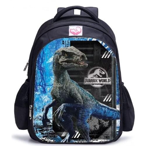 New 3D Printing Dinosaur School bag For Boys 13/16inch Primary Animal Children Backpack For Teenager Rucksack Mochila Infant